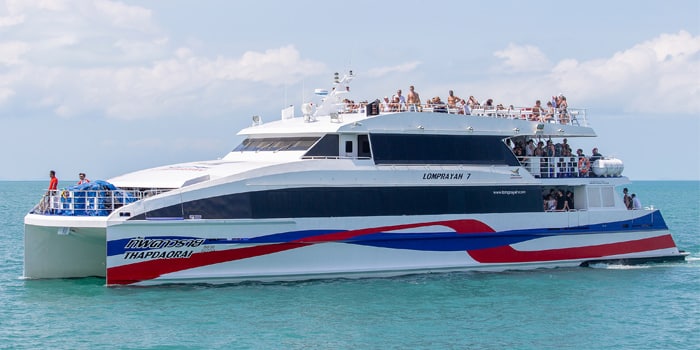 De Chumphon à Koh Tao en catamaran