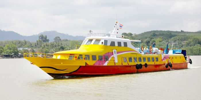 De Krabi a Koh Lipe en ferry rápido