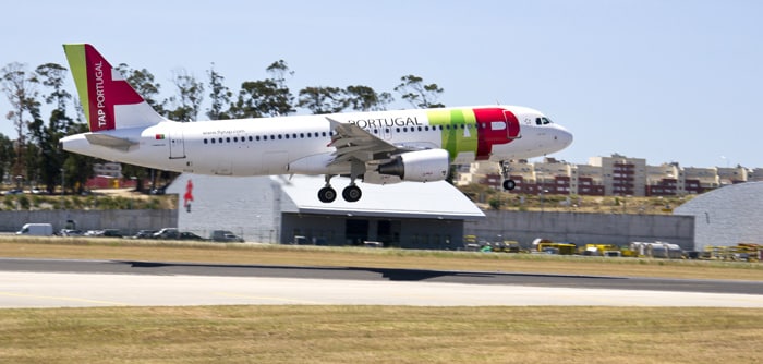 Da Lisbona Porto in aereo