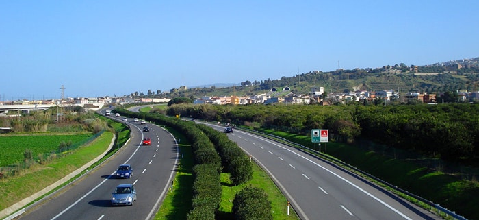 De Milan à Rome en voiture