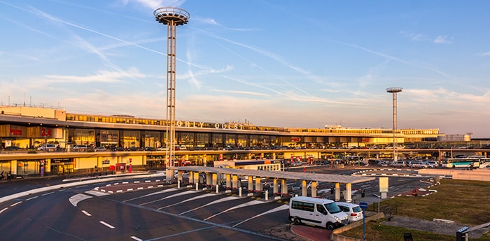 Orly Airport in Paris