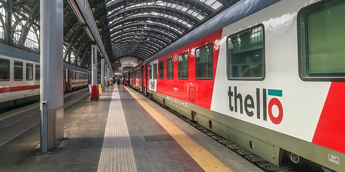 París a Roma en tren nocturno