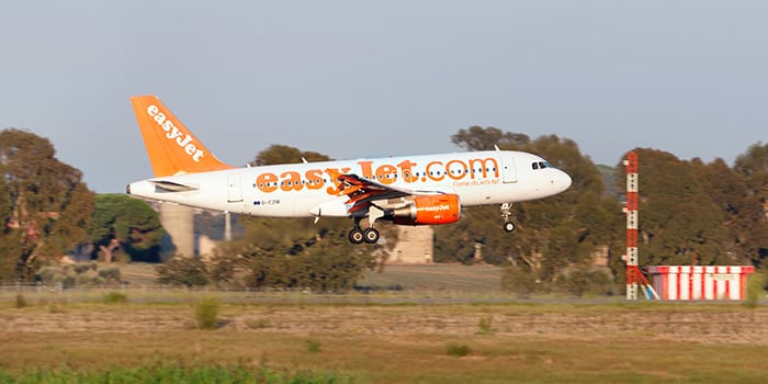 París a Roma en avión