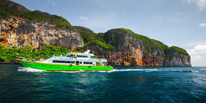 Phuket naar Krabi met de gewone veerboot