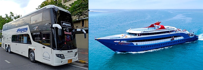 Surat Thani to Koh Tao by high-speed ferry