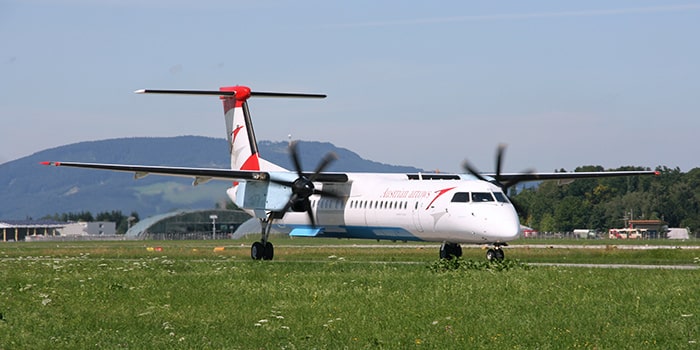 Viena a Salzburgo en avión