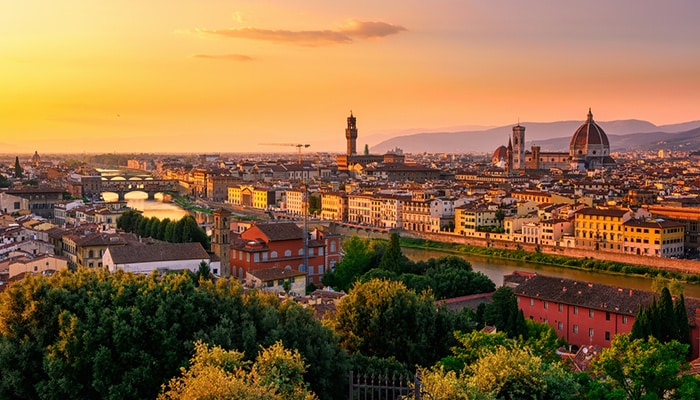 Hvordan reise fra Venezia til Firenze