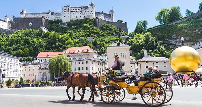 Van München naar Salzburg per tour