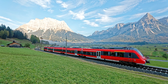 Múnich a Salzburgo en tren