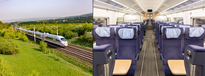 Paris to Berlin by high-speed train