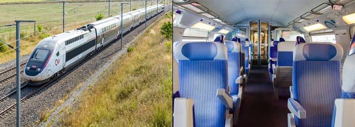 París a Berlín en tren de alta velocidad