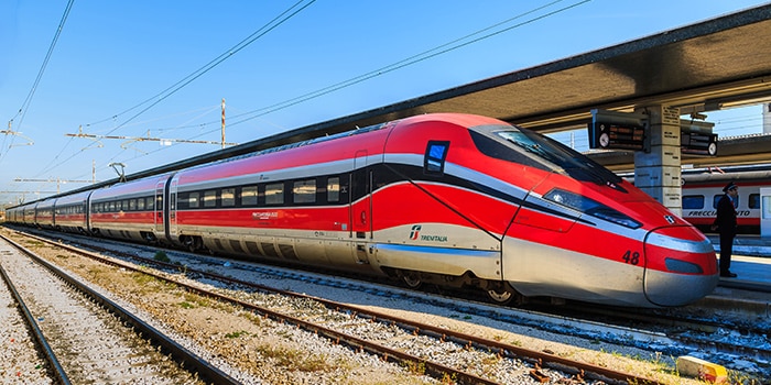 Đi từ Rome đến Venice bằng tàu lửa cao tốc