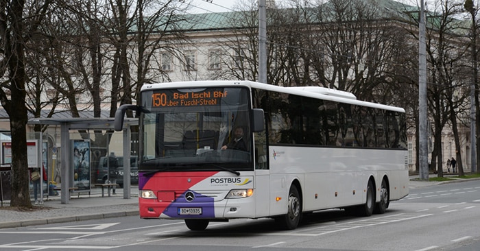 Salzburg til Hallstatt med buss