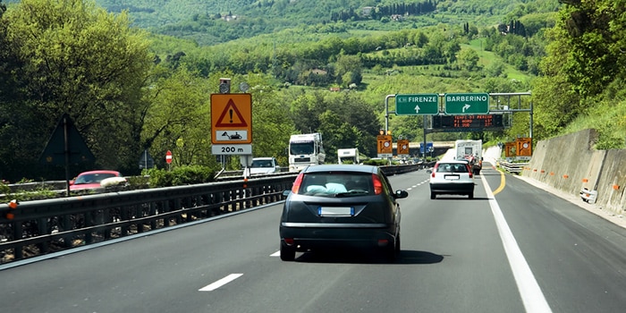 Mit dem Auto von Venedig nach Florenz