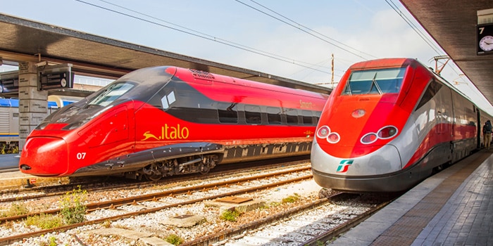 Venice to Florence by high-speed train