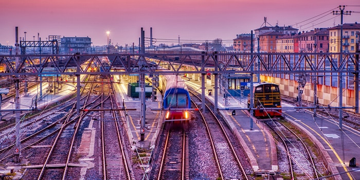 Van Venetië naar Florence per gewone trein