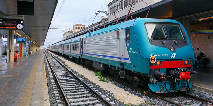 Van Venetië naar Florence per gewone trein