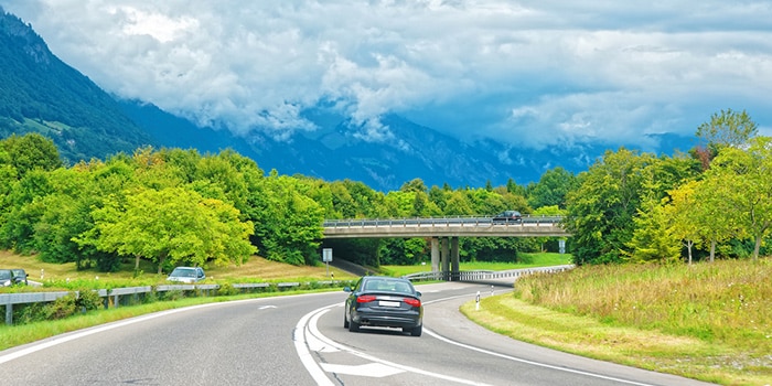 Mit dem Auto von Zürich nach Interlaken