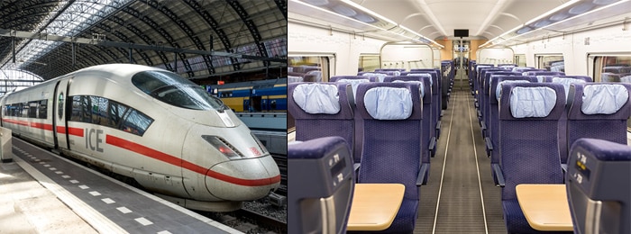 Amsterdam to Prague by train