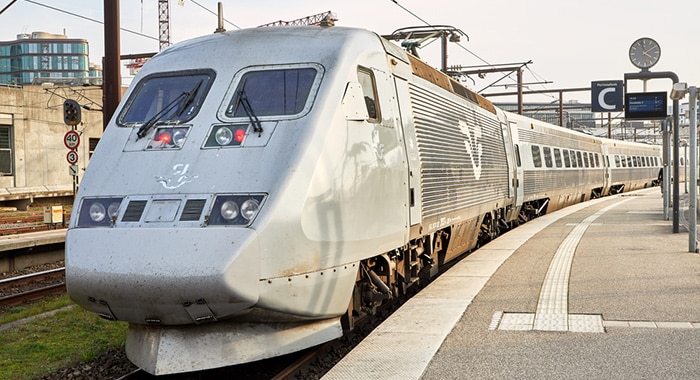 Copenhagen to Stockholm by high-speed train