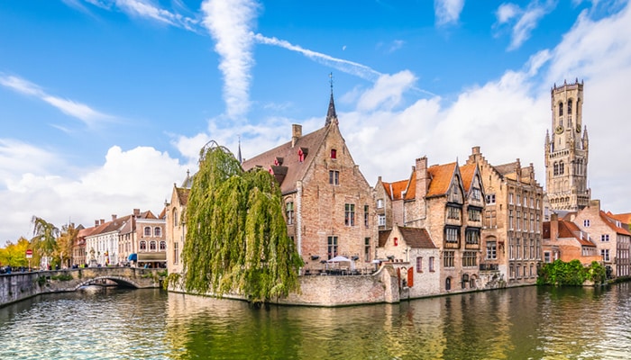 Bagaimana untuk ke Bruges dari Amsterdam