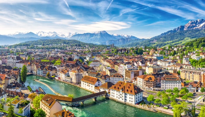 Cara untuk ke Lucerne dari Zurich