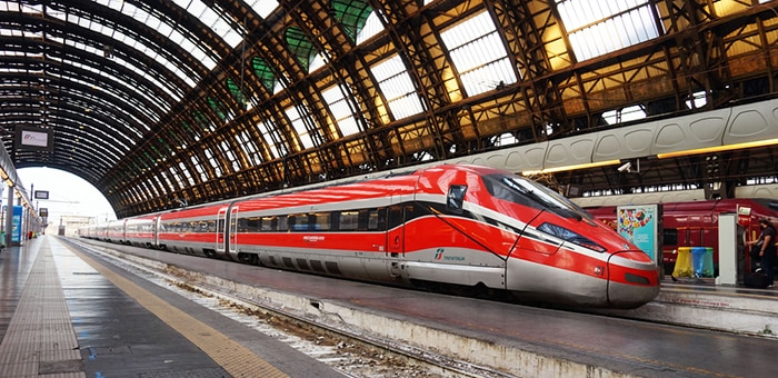 Da Milano a Firenze con il treno ad alta velocità