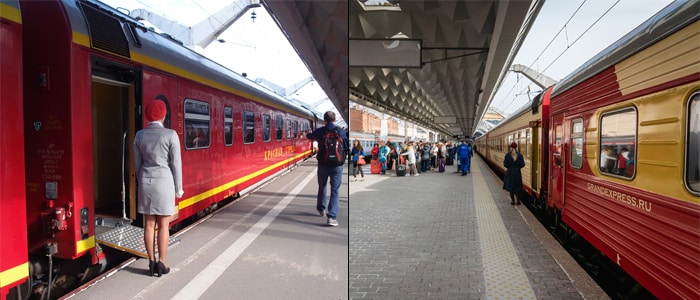 Moscú a San Petersburgo en tren nocturno