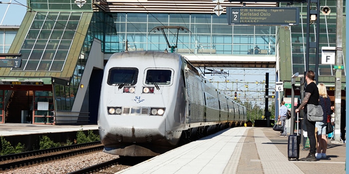 De Oslo a Estocolmo en tren de alta velocidad