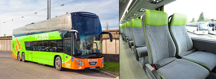 Đi từ Paris đến Milan bằng xe buýt