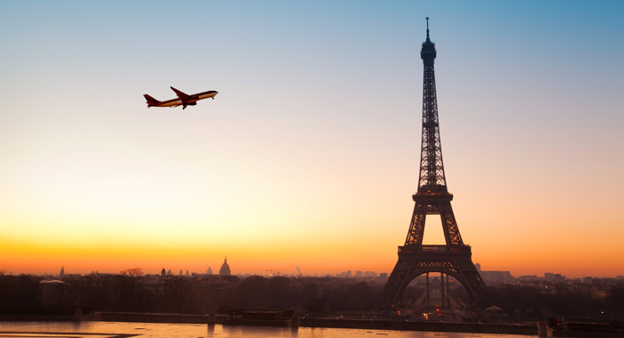 París a Milán en avión