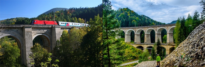 Vienna to Hallstatt by scenic train