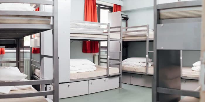 1 Bed in 10 Bedded Mixed Dorm