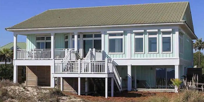 Beachfront on St. George Island Beachin' It Right