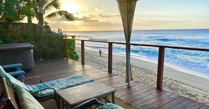 Hawaii Oceanfront Beach House