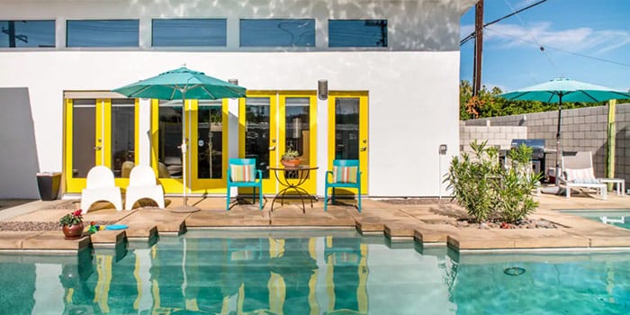 Relax Poolside at a Colorful Oasis