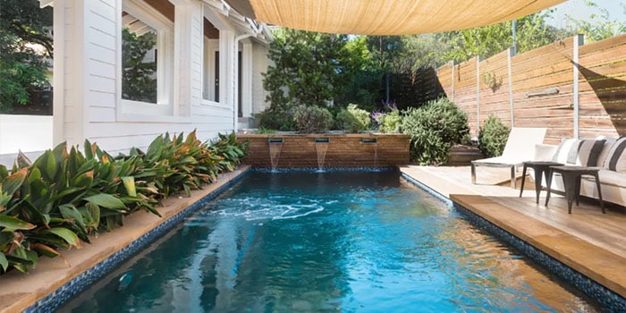 Take in a Dip in the Heated Pool at a Luxury SoCo Retreat