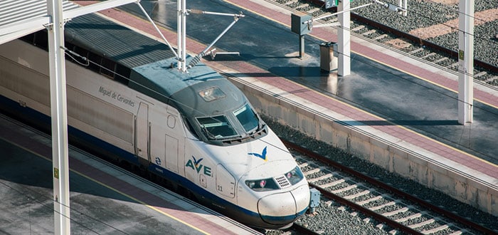 New AVE locomotive in Alicante