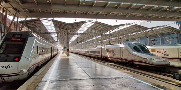 Madrid to Malaga by high-speed train