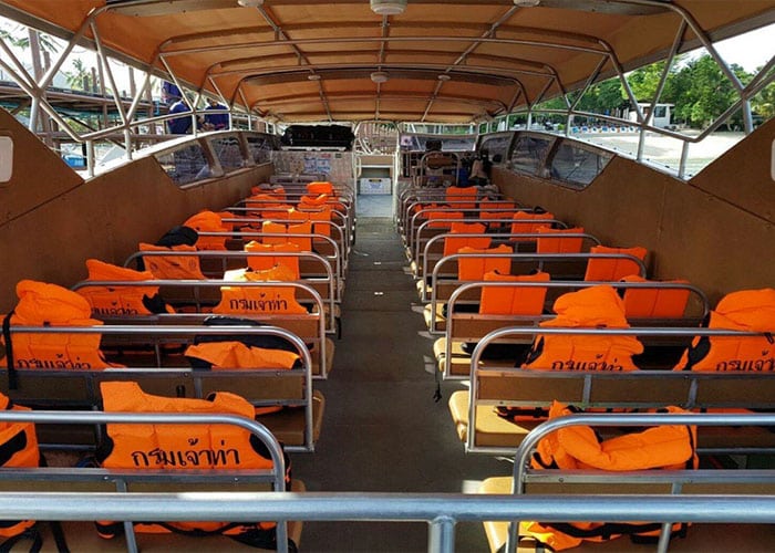 Lomprayah Speedboat Interior