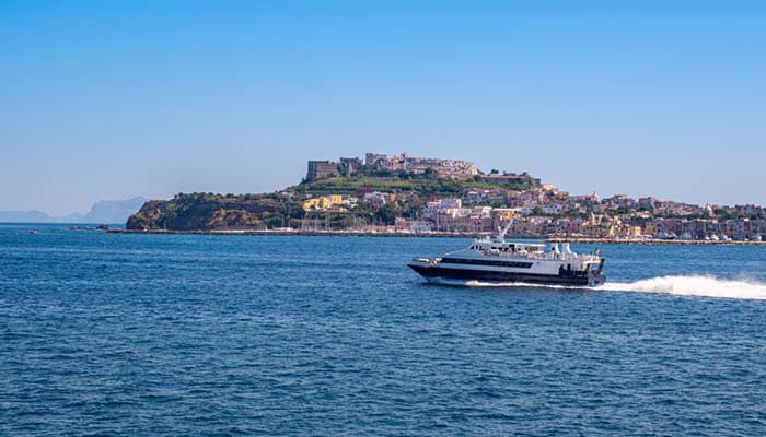 Naples to Sorrento by Boat