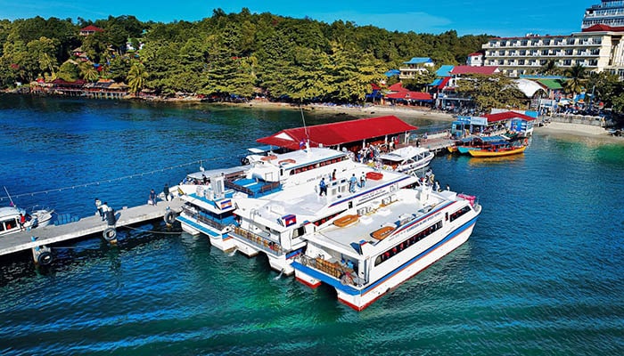 Sihanoukville to Koh Rong by High-speed Ferry